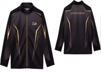 DAIWA DE-3123T Tournament Wind Block Dry Shirt (Black) L