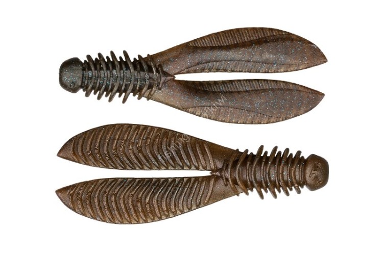 JACKALL Ribbing Bunny 3.8'' #Tenaga Cinnamon (5pcs)