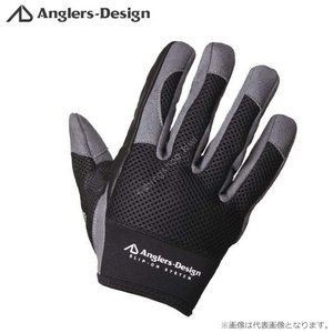 Anglers Design ADG-15 Slip on Offshore Gloves BlackLL
