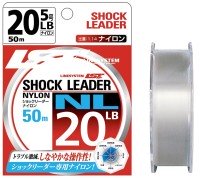 LINE SYSTEM Shock Leader NL [Transparent] 50m #10 (35lb)