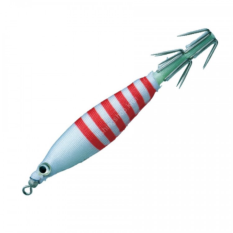 VALLEYHILL Squid Seeker Punirin SSPN2.5 #09 White / Red Stripes