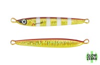 ISSEI Umitaro Ame Jig 5.0g #040 Red Gold Glow Zebra