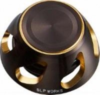 SLP WORKS 22SLPW Spinning Handle Cap S II #Black Gold