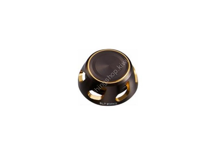 SLP WORKS Daiwa 22 SLPW Spinning Handle Cap S II #Black/Gold