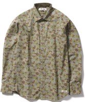 TIEMCO Foxfire Fisheye Camouflage Shirt (Green Camo) XL