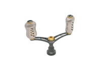 LIVRE 4751 Double Handle Wing 72 Fino Knob for Daiwa #Gunmetal/Gold