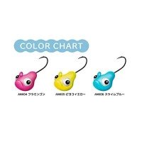 SASAME Mysterious Anko Head [Slime Blue] 5g (2pcs)