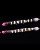 JIGRIP 502AU Amenouo 151mm 150g #038 Black Zebra Kamemura PG