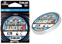 SUNLINE SaltiMate Small Game Leader FC II [Natural Clear] 30m HG #1.75 (7lb)