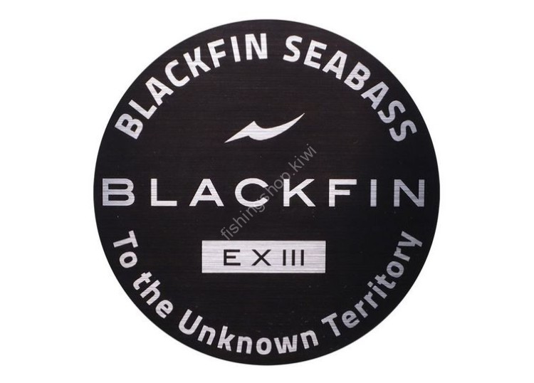 APIA Blackfin EX3 Aluminum End Cap Sticker