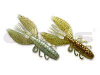 DEPS Spiny Craw 4'' #113 Light Watermelon/Copper Flake/Pearl White