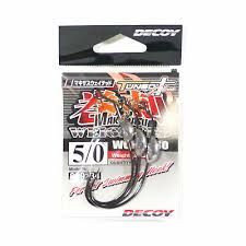 DECOY Makisasu Weighted Worm130 [NS Black] #5/0 (3pcs)