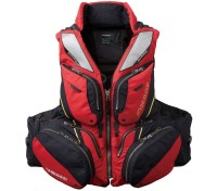 SHIMANO VF-130W Limited Pro Floating Vest With Pillow (Blood Red) M