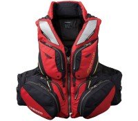 SHIMANO VF-130W Limited Pro Floating Vest With Pillow (Blood Red) M