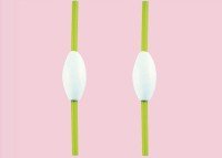 FUJIWARA Hard Pipe Sinker [White] #2 (2pcs)