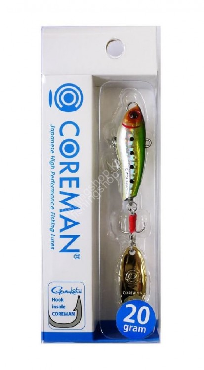 COREMAN PB-20 POWER BLADE #033GR IWASHI BELLY GLOW