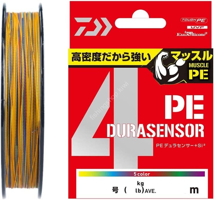 DAIWA UVF PE Dura Sensor 4Braid +SiВІ [10m x 5colors] 200m #3 (40lb)