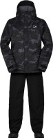 DAIWA DW-3523 Rainmax Winter Suit (Black Camo) L