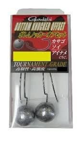 GAMAKATSU Bottom Knocker Offset [NS Black] 10g #2 (4pcs)