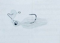 KEITECH Rumblade Jig 3/8oz #010 Super White