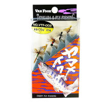 VANFOOK Tenkara Dry Fly Set VTF-001 #10