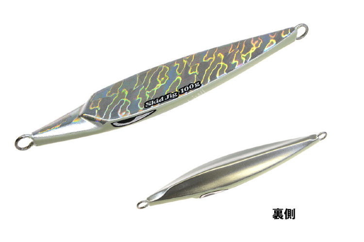 ABU GARCIA Salty Stage Skid Jig 100g #HSGL Hologram Side Glow