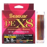KUREHA Seaguar PE X8 [10m x 5colors] 150m #1 (20lb)