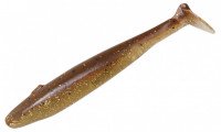 GAN CRAFT Bariki Shad 6.8 #777 Lucky Brown Gold Lame
