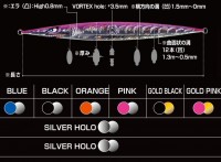 THE HITMAN LURES H8 200g #Gold Pink