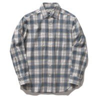 TIEMCO Foxfire TS Warm Check Shirt (Indigo) L