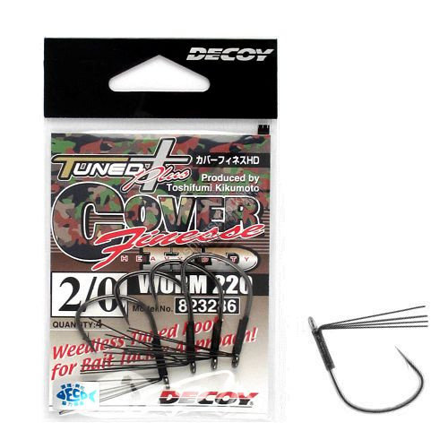 DECOY Cover FINESSE HD Worm 220 2 / 0 Hooks, Sinkers, Other buy at