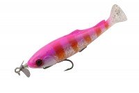 JACKALL Dizzra 115 Pink Back Clear Tail