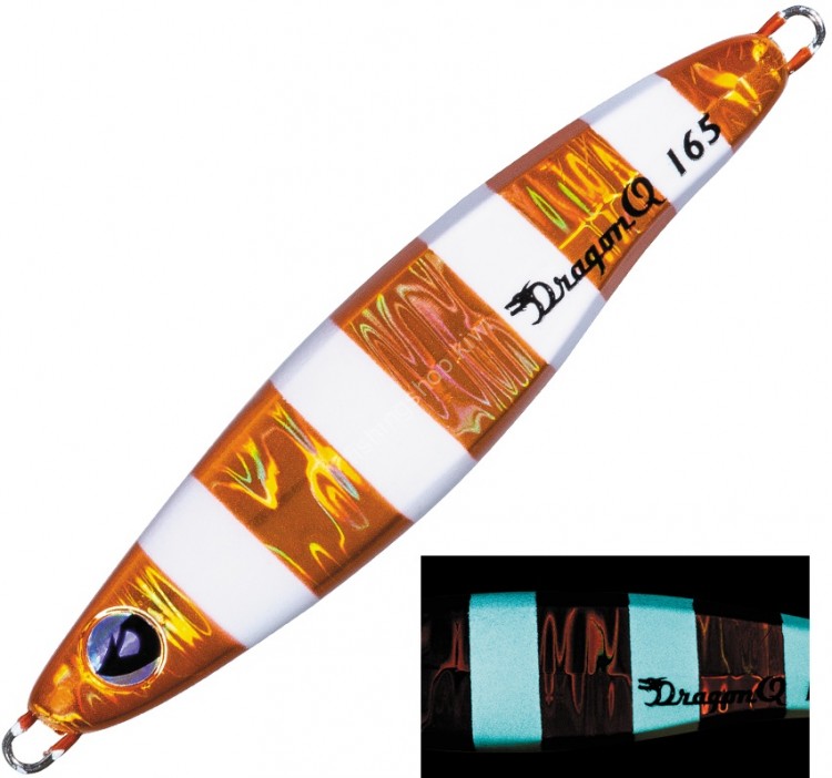 VALLEYHILL Dragon Q Metal Bull 200g #14 Orange / Zebra Glow