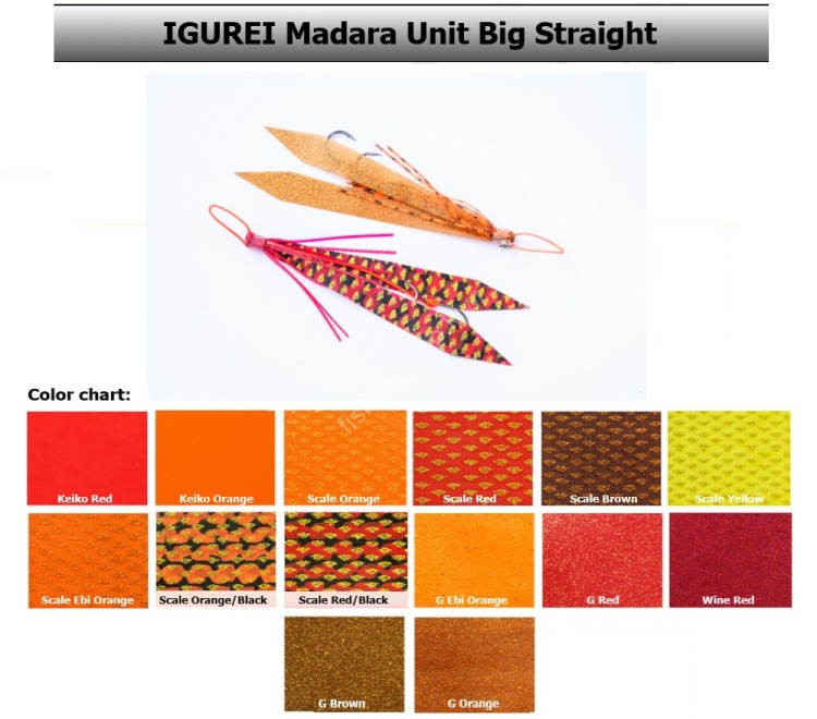 MIYAICHI Igurei Madara Unit Big Straight #12 G Red