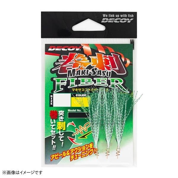 DECOY Makisasu Fiber F-12 [Silky White] M (3pcs)