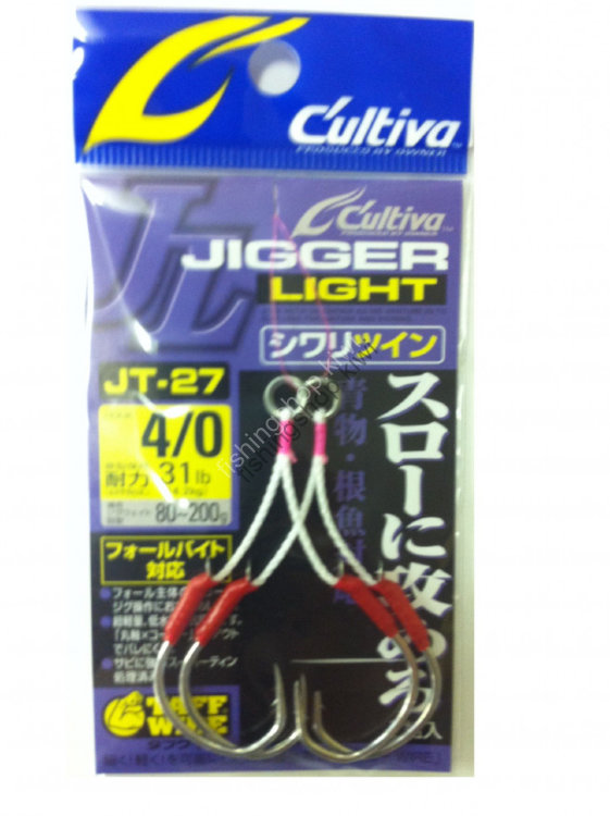 Owner C'ULTIVA OWNER 11785 JT27 JIGGER LIGHT TWIN SHIWARI #4 / 0