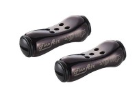 LIVRE Fino Air Knob ABBK-2 #Brown (IP)/Black (2pcs)