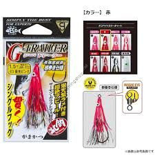 Gamakatsu G-TRAILER (Single)1.5 Dimensions AK112 Red
