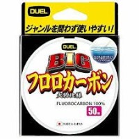 DUEL BIG Fluorocarbon [Clear] 50m #1 (4lb)