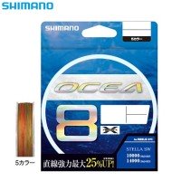 SHIMANO LD-A71S Ocea 8 [10m x 5colors] 300m #4 (76lb)