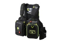 MAZUME Red Moon Life Jacket [Woman & Junior] #Black x Lime