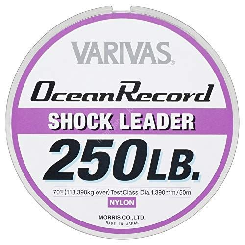 VARIVAS Eging Ocean Record Shock Leader 50 m 250Lb # 70