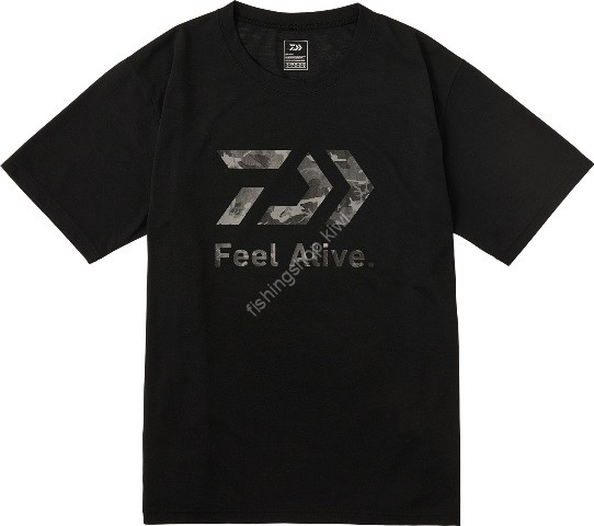 DAIWA DE-9524 Feel Alive. Sunblock Shirt (Black) M