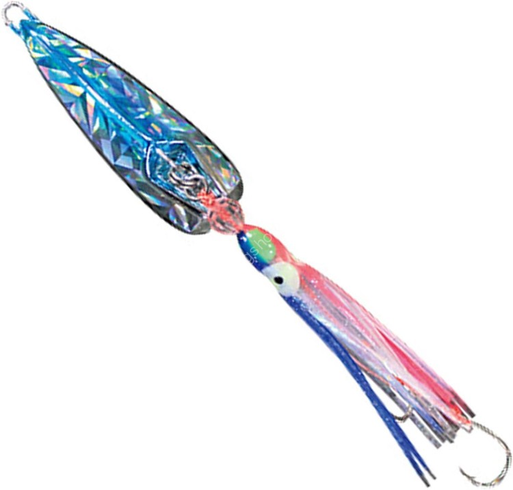 HAYABUSA FS422 Jack Eye Kick Bottom 80g #02 Blue Iwashi