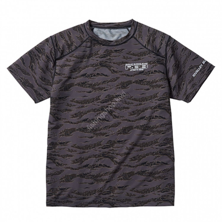 Rbb SOSHIN 8865 RBB COOLING T-SHIRT BLACK TIGER CAMO 3L