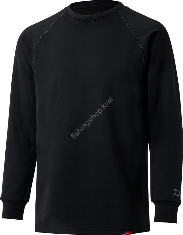 DAIWA DU-3125S Danrotech Undershirt Extra Thick Crew [Black] XL