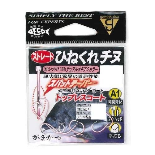 GAMAKATSU A1 Twisted Chinu Straight #3 (9pcs)