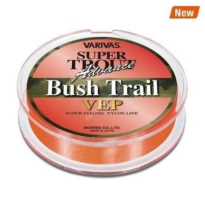 VARIVAS Super Trout Advance VEP Bush Trail [Highlight Orange] 100m #1 (4lb)