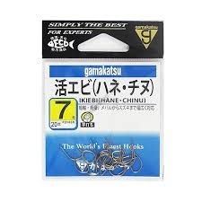 GAMAKATSU Ikebi Hane Chinu [Brown] #7 (20pcs)