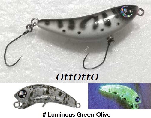 ROB LURE Ottotto #Uchoten Luminous Green Olive